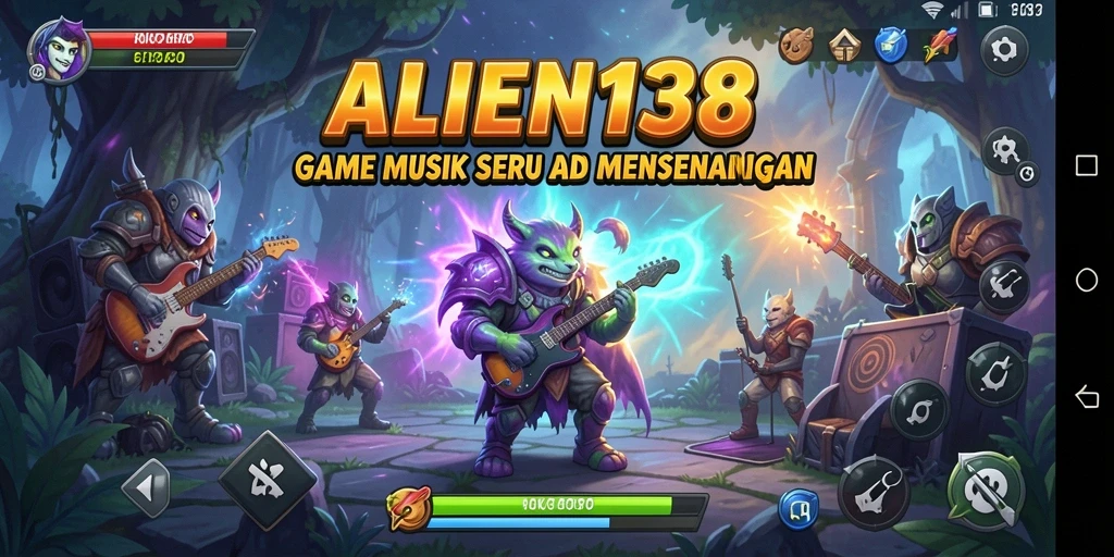 Tampilan gameplay ALIEN138 yang penuh warna dan interaktif.