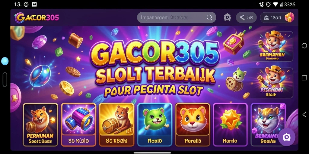 Screenshot GACOR305 menampilkan gameplay Slot yang seru dan menarik.