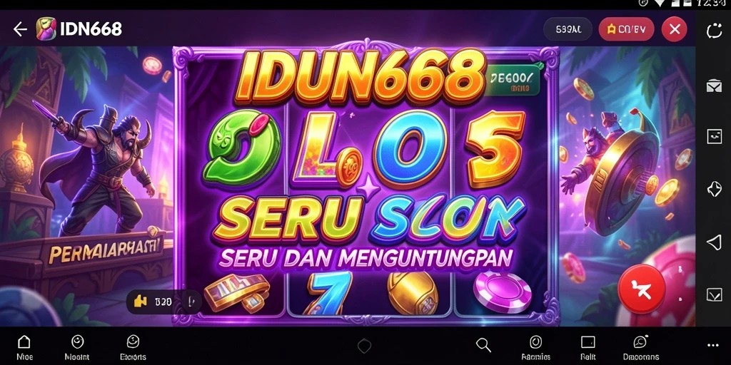 Tampilan menawan dari gameplay IDN668 yang seru dan penuh bonus.