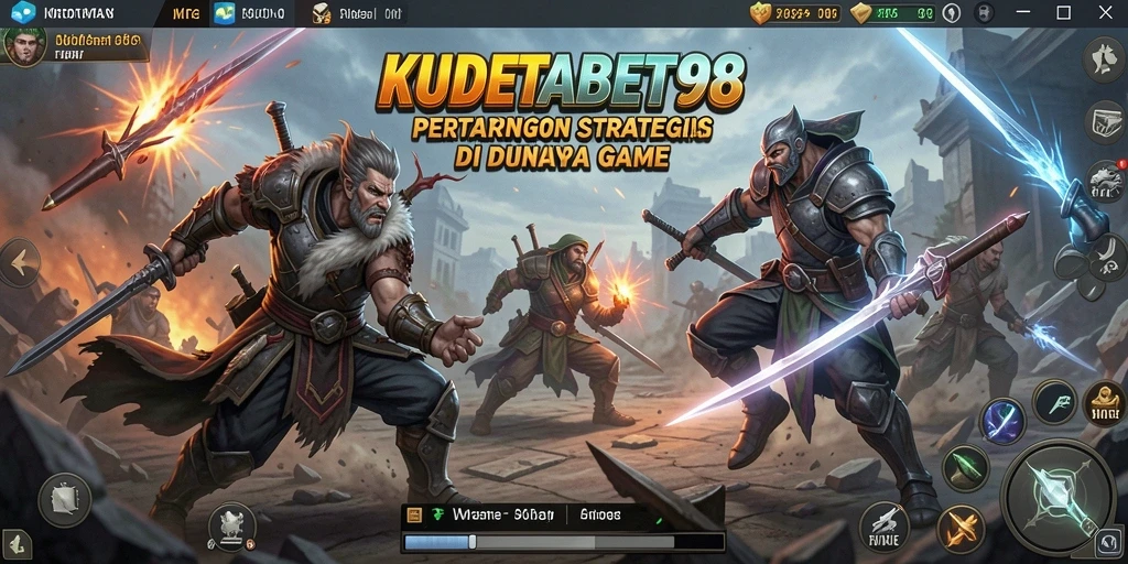 Screenshot gameplay KUDETABET98 yang menunjukkan aksi strategi yang mendebarkan.